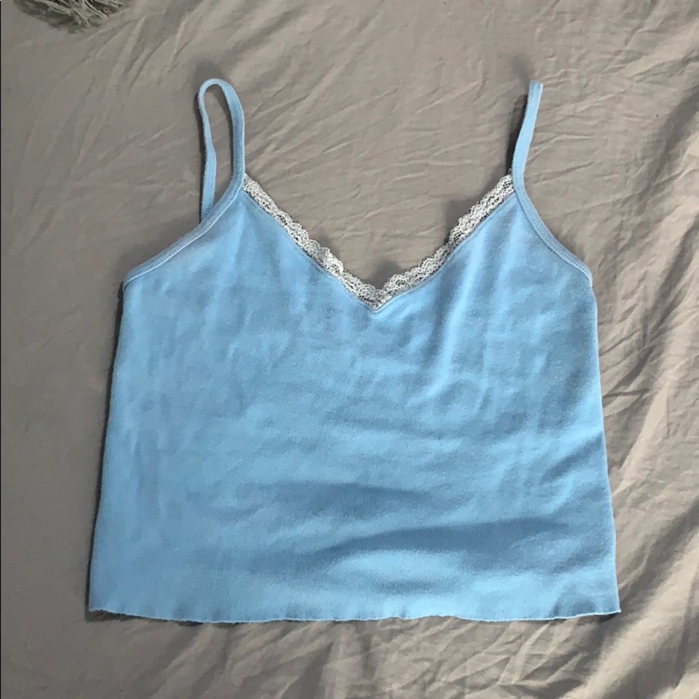 Brandy Melville blue tank top